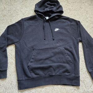 Nike Men's Charcoal Black Hoodie